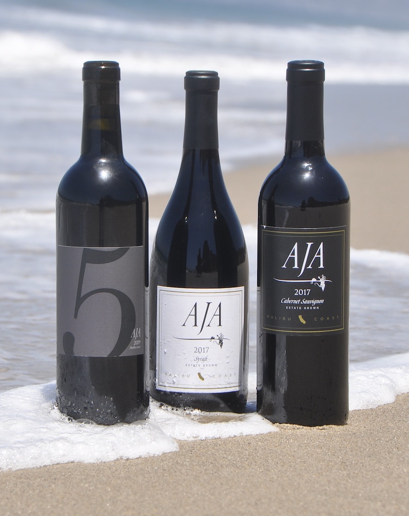 AJA Vineyards wine club bottles